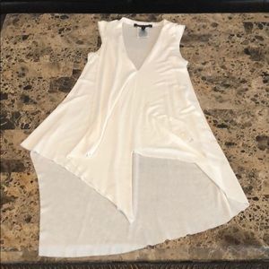 BCBGMAXAZRIA White Blouse